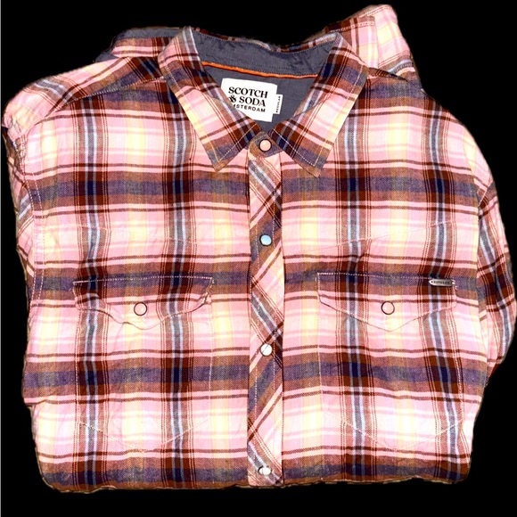 Scotch and Soda Men’s Medium flannel - Picture 2 of 4